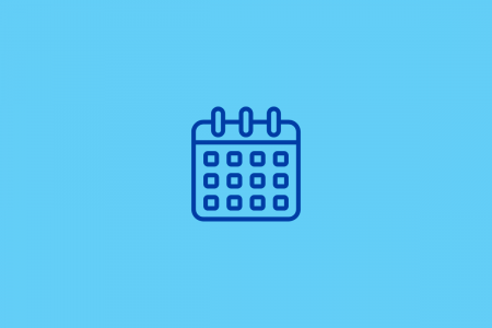 A decorate image representing a calendar.