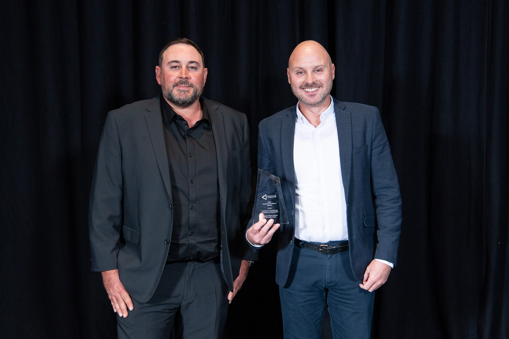 Adelaide Plains Council’s Blue Carbon project team: Danny Millbanks, Coastal Conservation Officer and Tom Jones, Director – Infrastructure and Environment