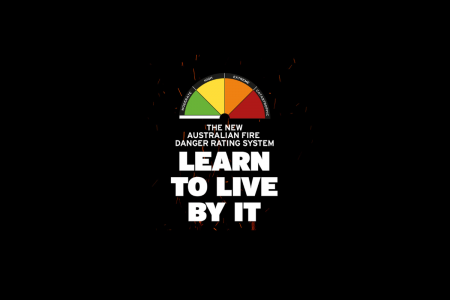 Australian Fire Danger Rating System - learn to live by it.